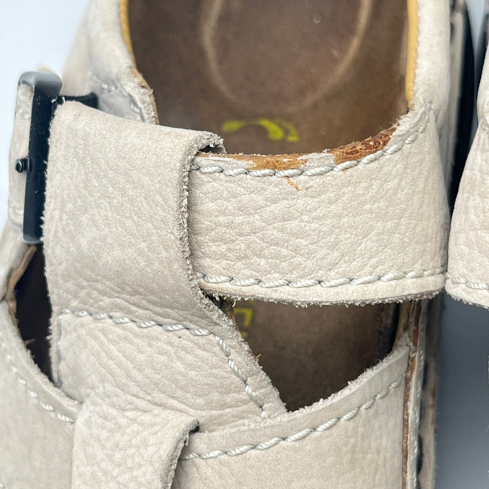 Birkenstock Leather Fisherman Sandals Closed Toe Comfort Walking EU 37 - Picture 11 of 15